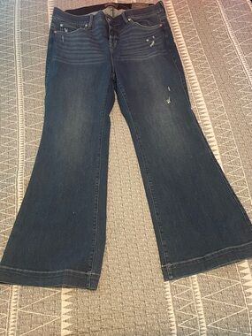 Torrid Women's Dark Blue Bombshell Flared Jeans 18S NWT